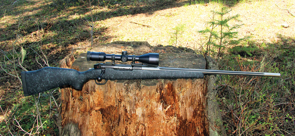The Weatherby Mark V test rifle is considered one of the company’s top models. When shooting modern long-range bullets, the  rifle is unfortunately hobbled by its traditional 1:10 rifling twist.